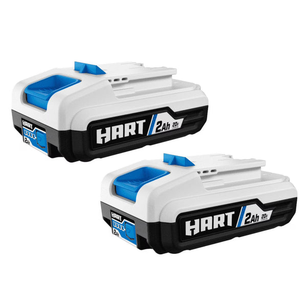 HART 2 - Pack 20 - Volt 2.0ah Lithium - Ion Batteries (Charger Not Included)