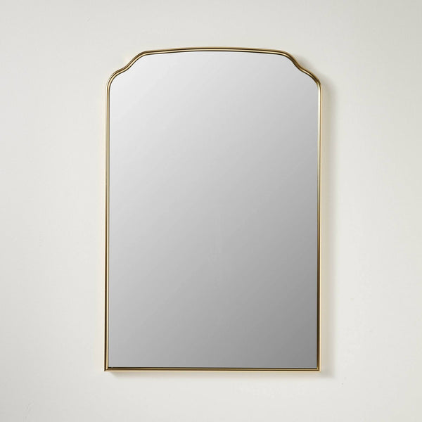 20"x30" Romantic Arch Aluminum Wall Mirror Brass - Threshold Designed with Studio McGee